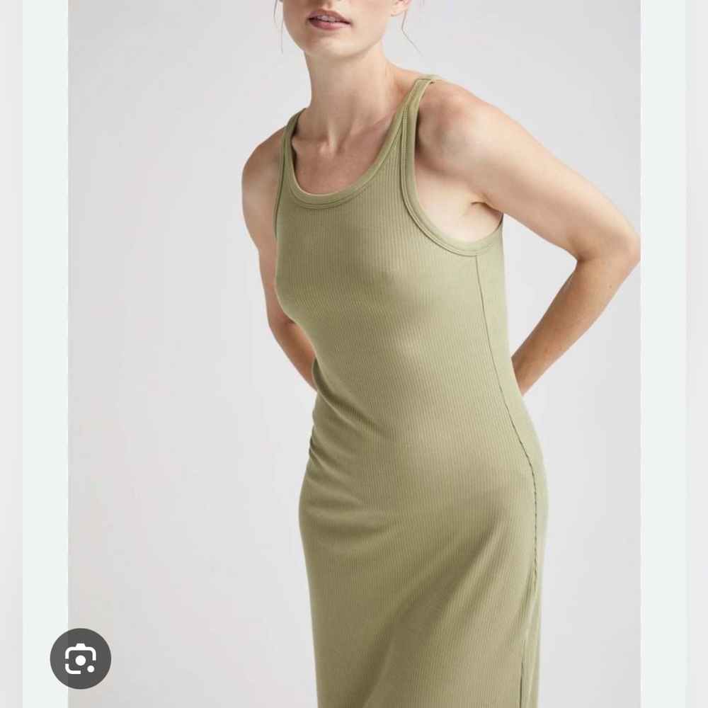 Richer Poorer Ribbed MIDI Dress